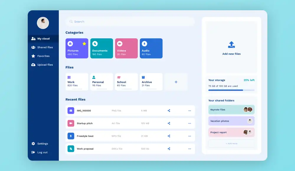 Web Application UI